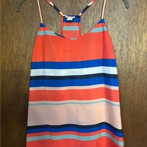 J. Crew Multicolor Striped Tank Top